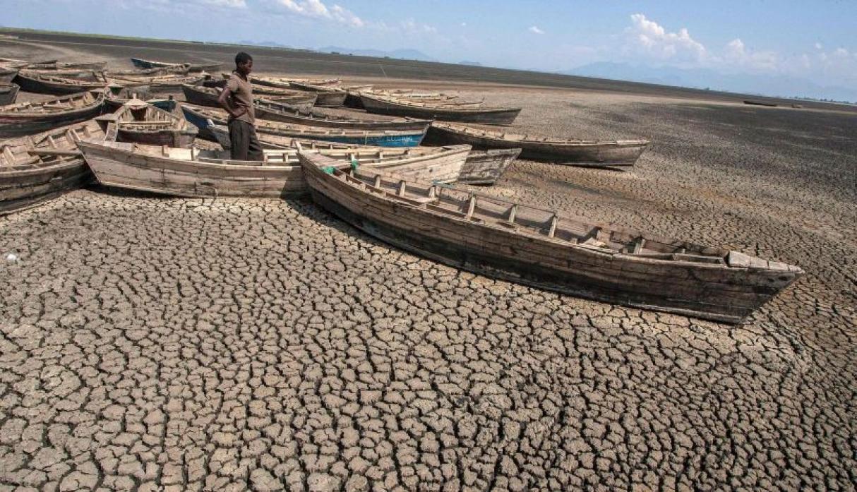El lago de África que se secó a causa del cambio climático